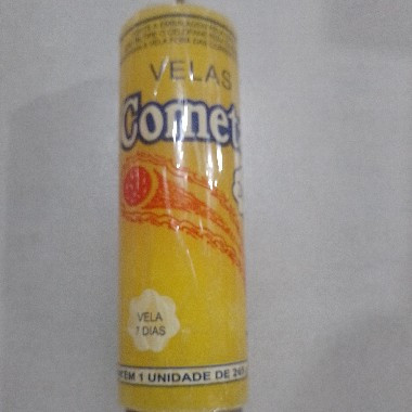 VELA COMETA 7 DIAS AMARELA | Evidenci distribuidora