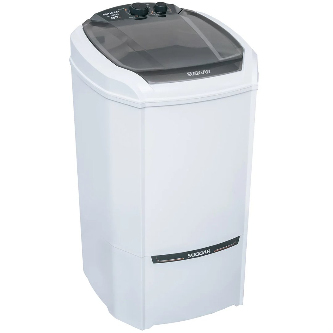 Tanquinho Lavamax Eco 20 Kg Preta Suggar | Decoralar móveis e eletrodomésticos