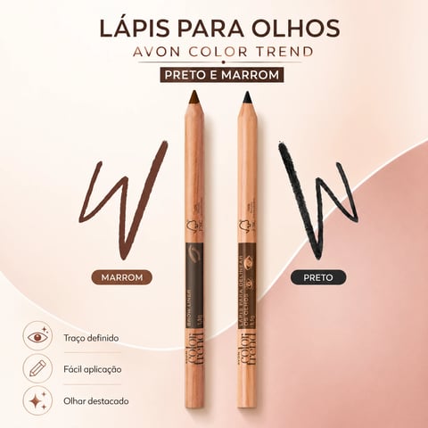Lápis para olhos COLOR TREND | Loja Chrysdape