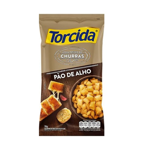 TORCIDA PAO DE ALHO 60GX24 PP | PEP Distribuidora