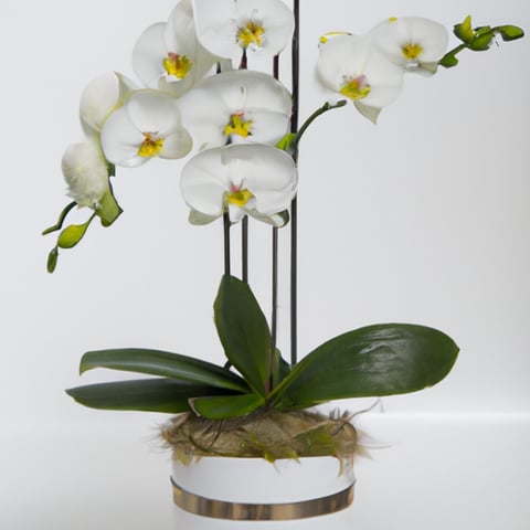 Orquídea phalaenopsis branca | Linqui