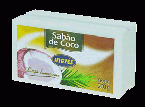 SABÃO HIGYES COCO 200G | Evidenci distribuidora