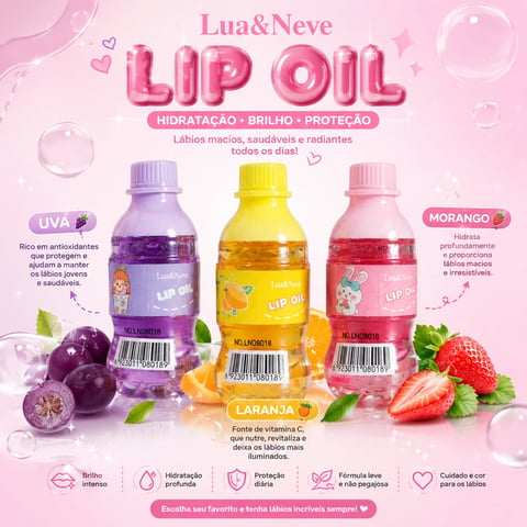 LipOil Garrafa pet | Loja Chrysdape