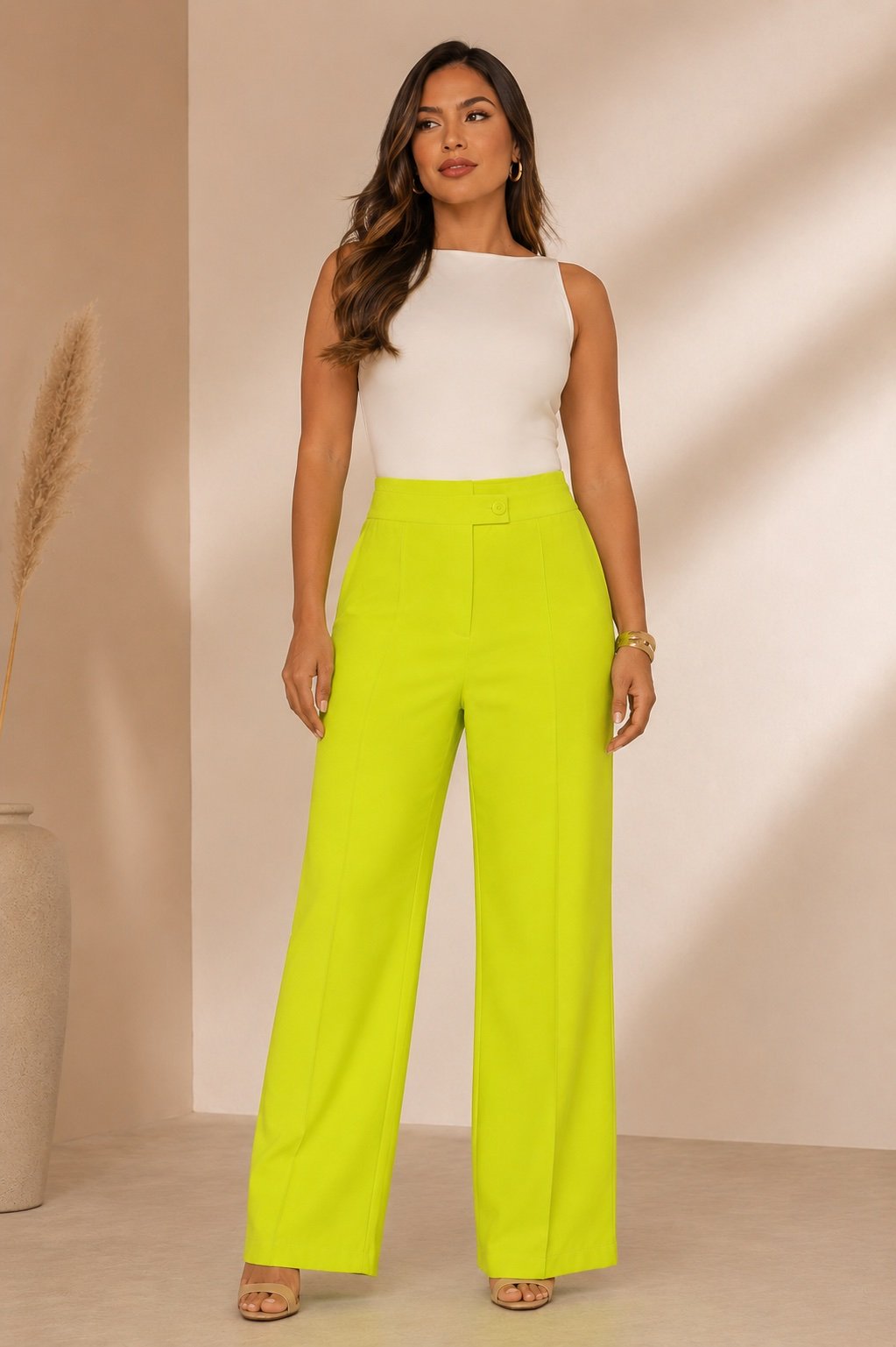 Calça pantalona CL17 | Dryffer Fashion