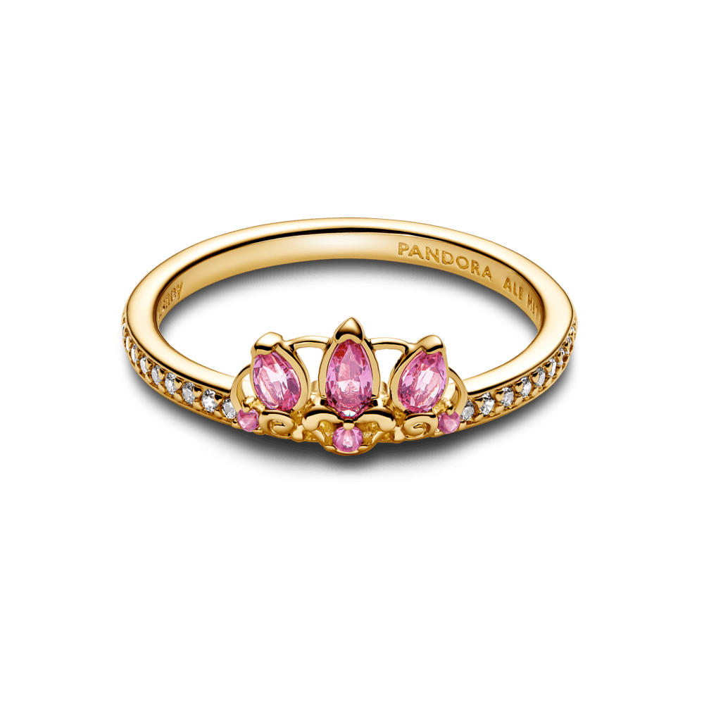 Anel Ouro Disney Tiara Da Rapunzel | Like Joias e Acessórios (2)
