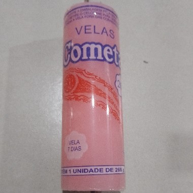 VELA COMETA 7 DIAS ROSA | Evidenci distribuidora