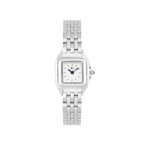 Relógio Feminino Boxy Silver | Like Joias e Acessórios