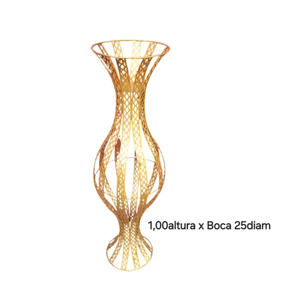 VASO COLUNA LOSANGO 1,00 ALTURA | ART'S FERRO