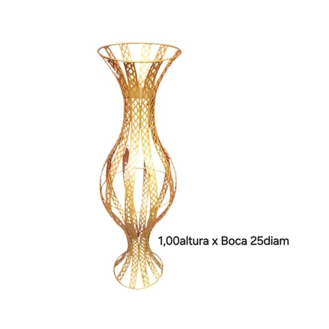 VASO COLUNA LOSANGO 1,00 ALTURA | ART'S FERRO