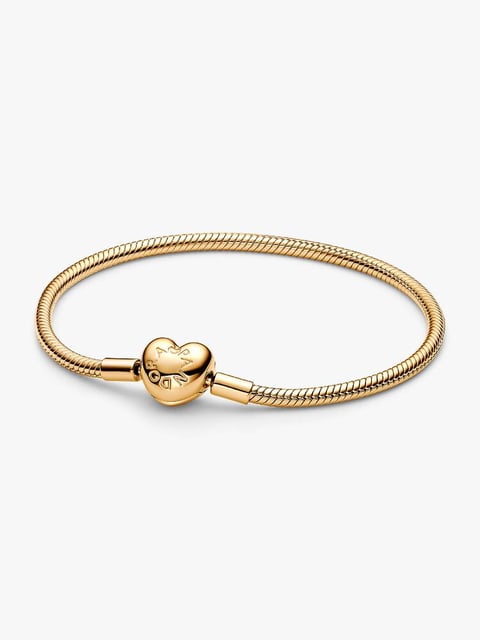 Pulseira Corrente Snake com Fecho de Coração | Like Joias e Acessórios