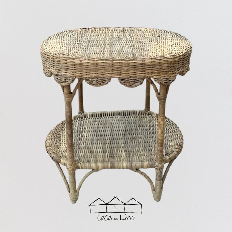 Mesa Cabeceira Deusa Junco Natural | Casa do Lírio