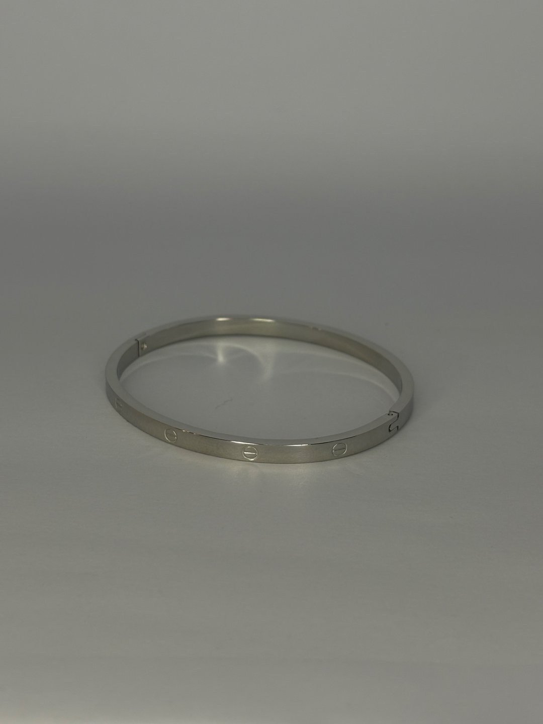 Bracelete aço prata | X1joias