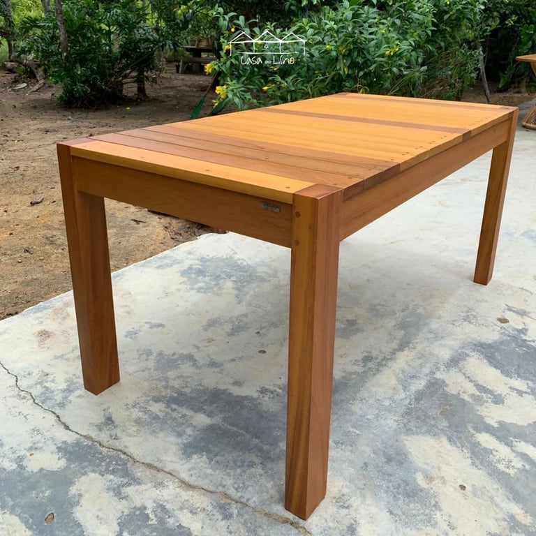 Mesa Do Japa Com Tampo Ripado | Casa do Lírio (2)