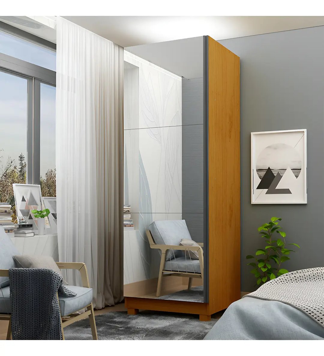 Multiuso Gelius Gold co 1 Porta Espelhada | ELETRO KIT (3)