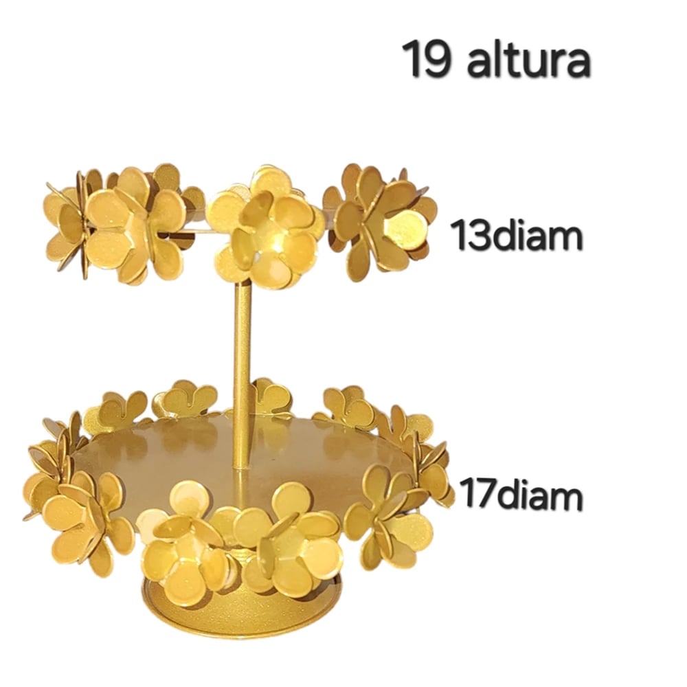 BALEIRO FLOR 2 ANDARES | ART'S FERRO