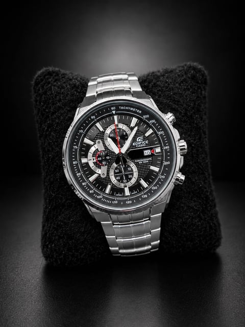 Relógio Casio Edifice Chronograph - Prata | Everest Jóias