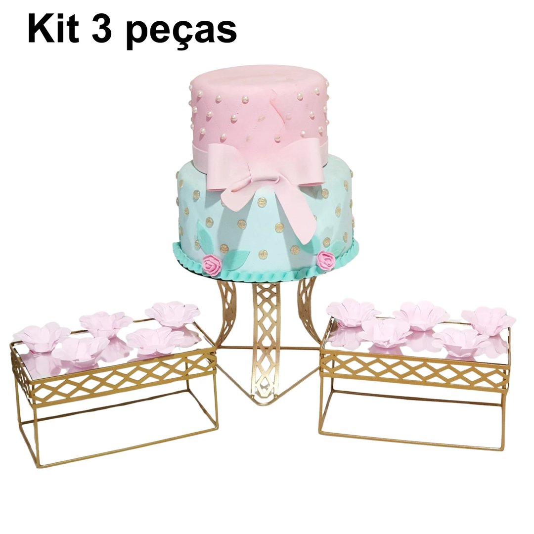 KIT 3 PEÇAS LOSANGO | ART'S FERRO