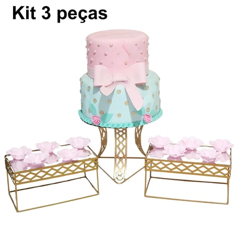 KIT 3 PEÇAS LOSANGO | ART'S FERRO