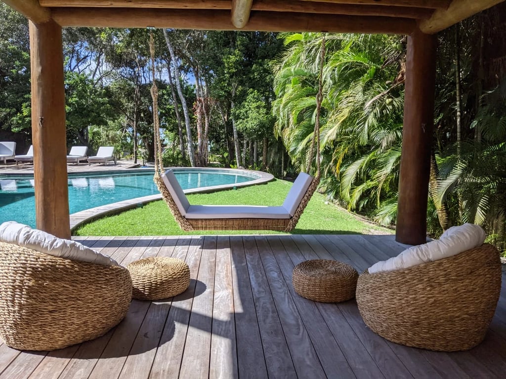 Balanço Suspenso Clássico Em Junco Natural | Casa do Lírio (3)