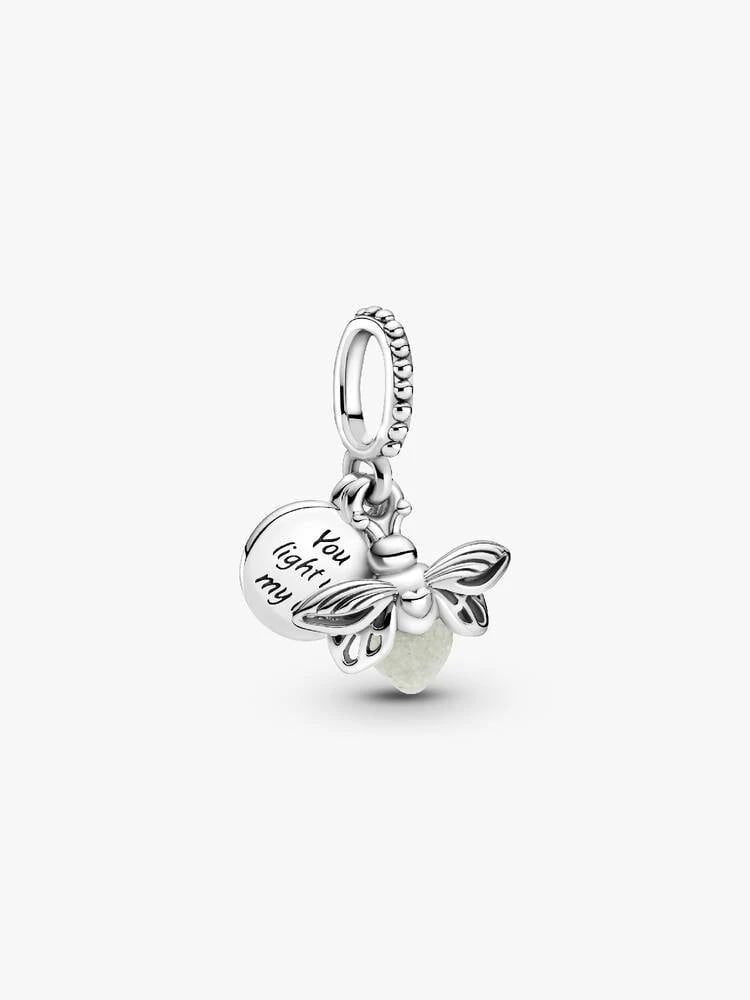 Charm pendente de vaga-lume que brilha no escuro | Like Joias e Acessórios