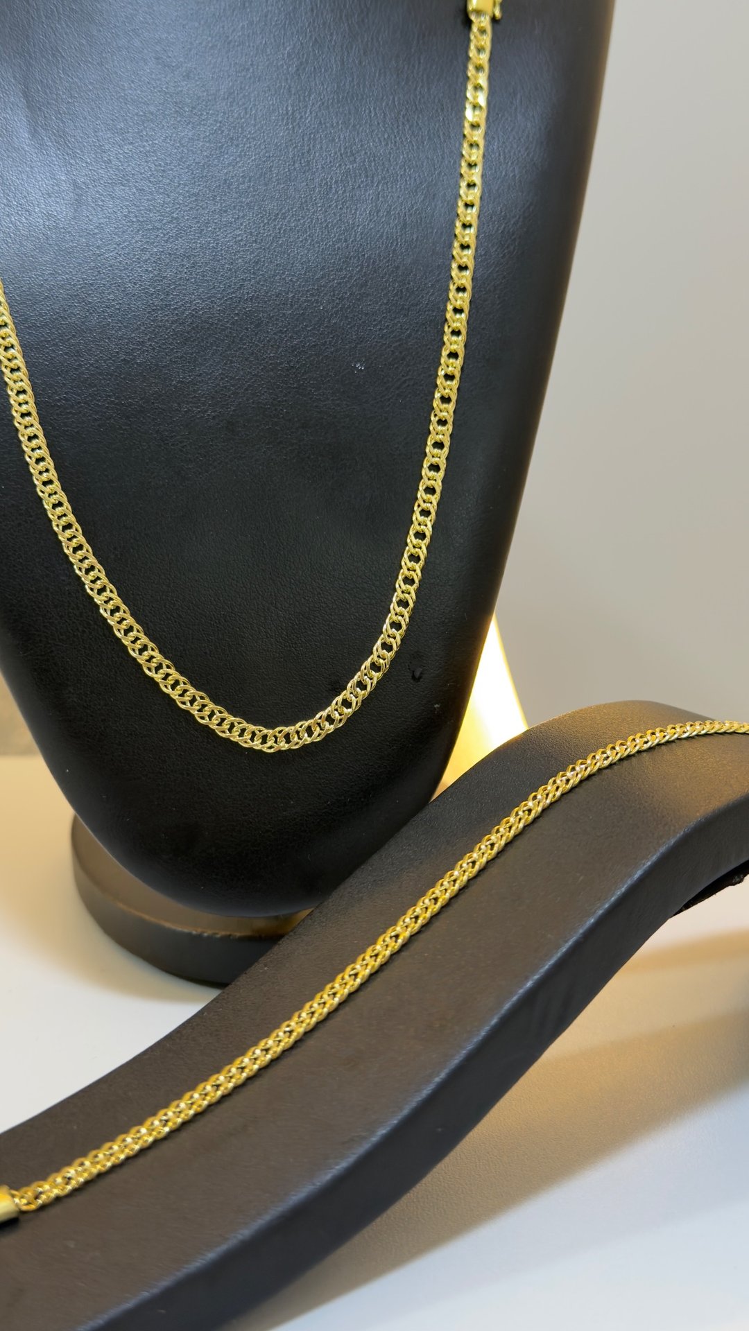 CONJUNTO CORRENTE + PULSEIRA GRUMET DE 3MM | Everest Jóias (4)