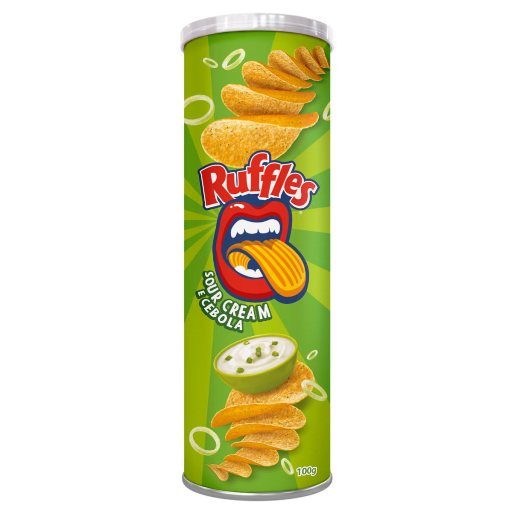 RUFFLES TUBO TIRA ONDA S CREAM 100GX14 | PEP Distribuidora