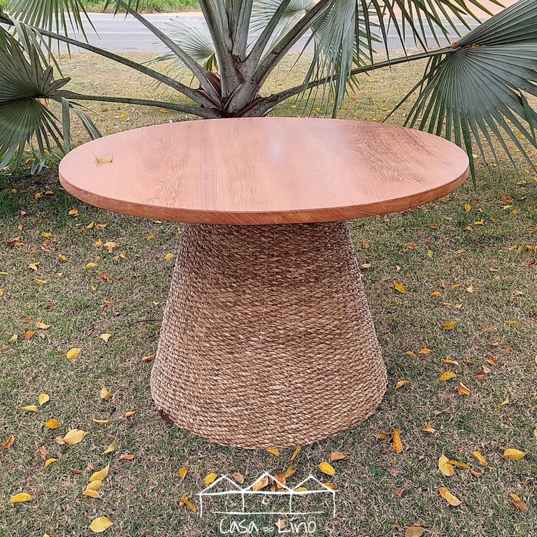 Mesa Cone Base Em Taboa | Casa do Lírio