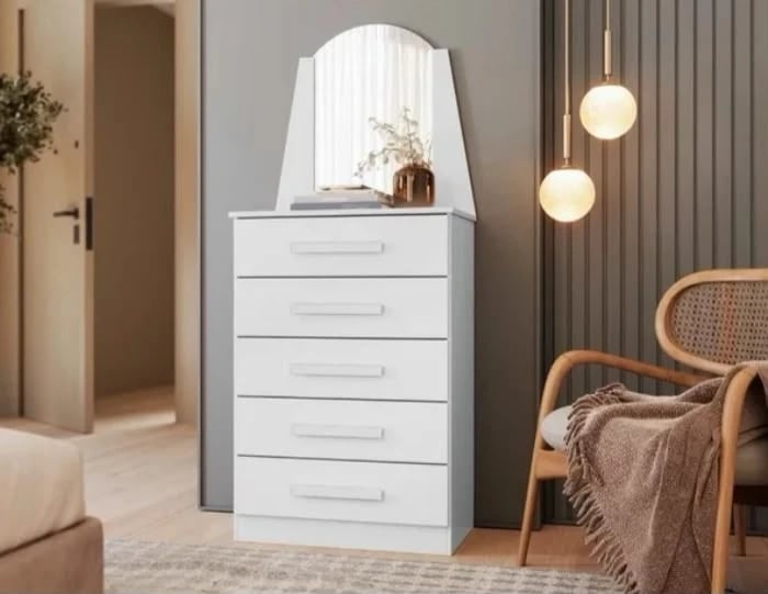 Cômoda Albatroz Veneza com 5 Gavetas | ELETRO KIT