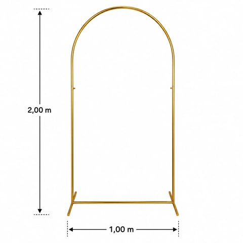 ARCO OVAL 2,00ALT X 1,00LARG | ART'S FERRO