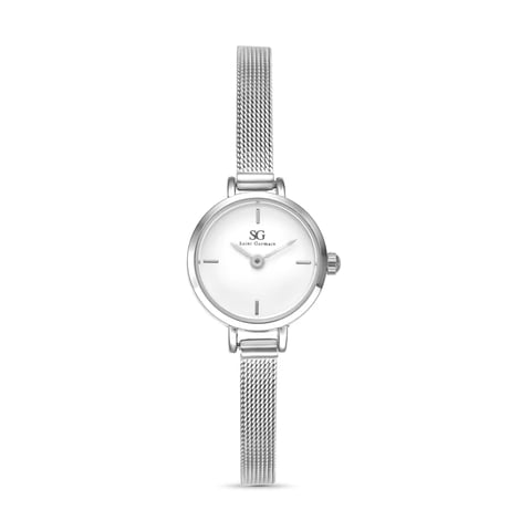 Relógio Feminino Pequeno Prata Petite Harlem Silver 19mm | Like Joias e Acessórios