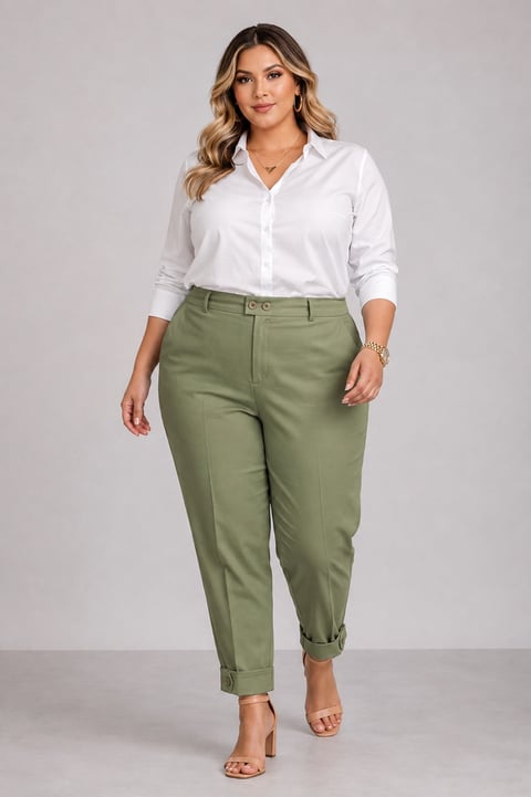 Calça Plus Size PS39 | Dryffer Fashion