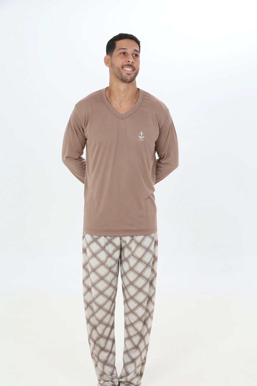 PIJAMA MASCULINO MALHA FRIA CORES VARIADAS | Gatto Style (3)