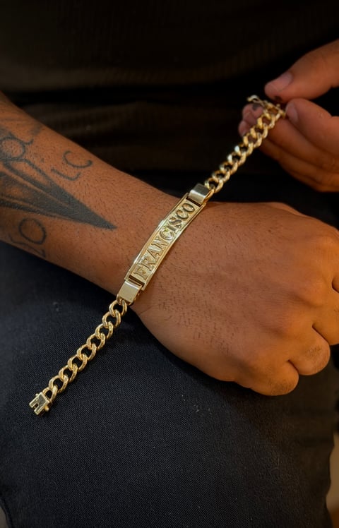 BRACELETE PERSONALIZADO ATÉ 12MM | Everest Jóias