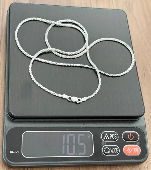 L4-32 Corrente Veneziana Oval 60cm | Everest Jóias
