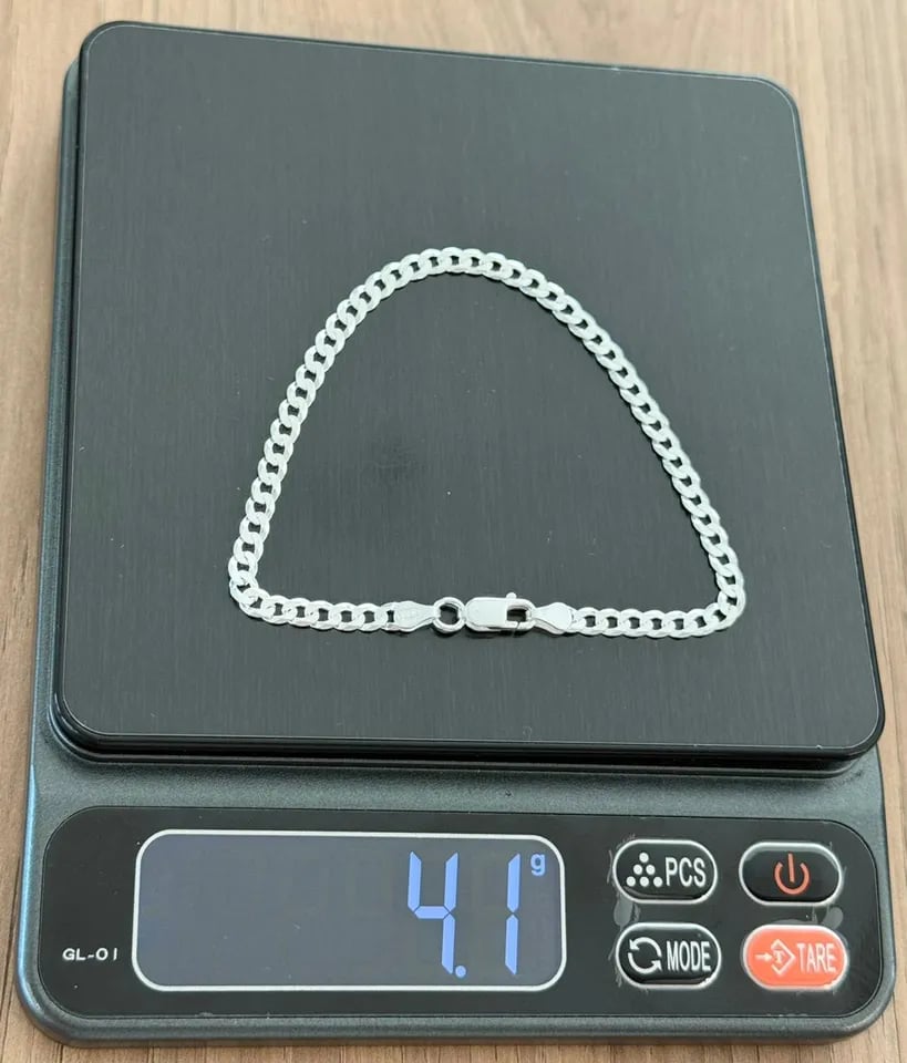 L2-45 PULSEIRA GRUMET 4,2MM 21CM | Everest Jóias