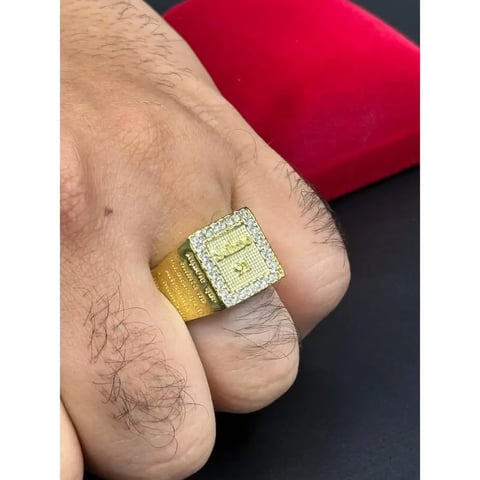ANEL SALMO 91 CRAVEJADO | Mafia do Ouro18k