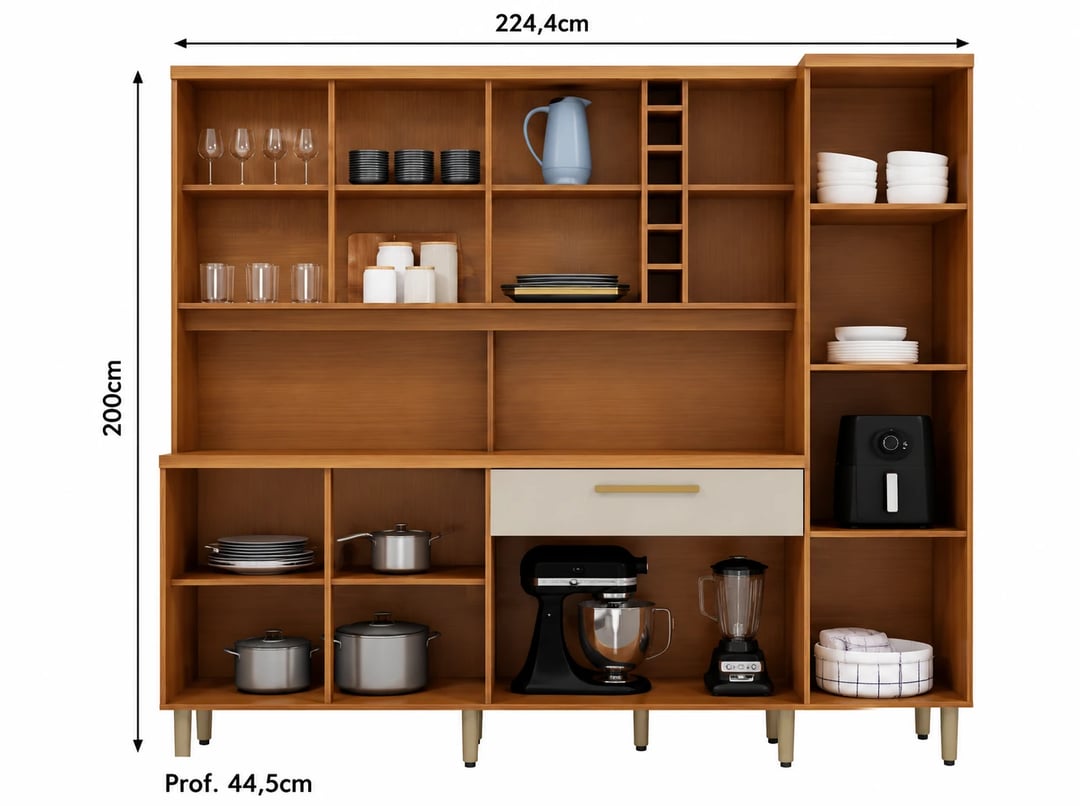 Cozinha Cairo Luciane Móveis | ELETRO KIT (3)