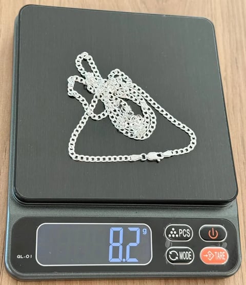 L2-34 CORRENTE GRUMET 3,2MM 70CM | Everest Jóias