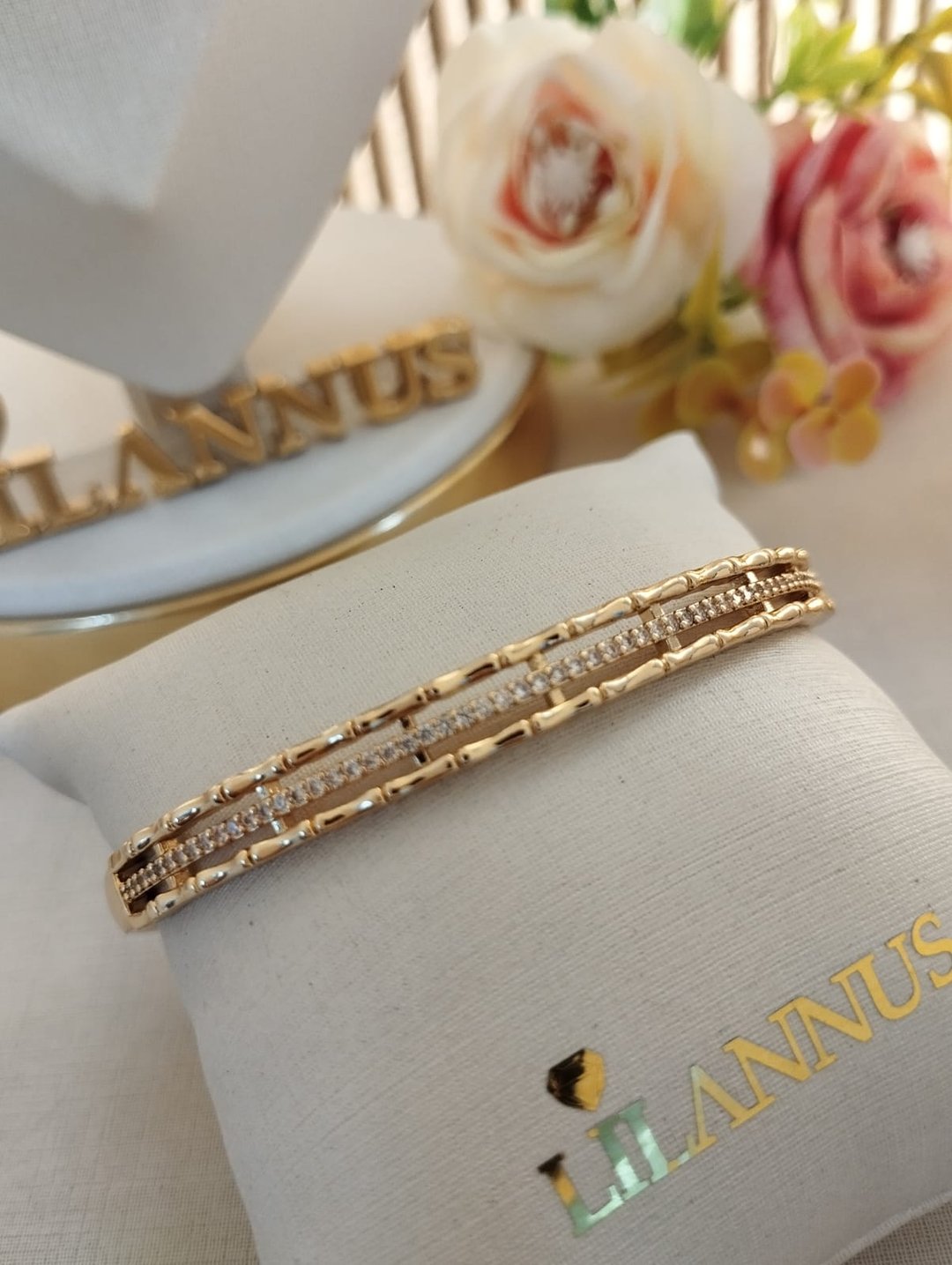 Pulseira BRACELETE Folheada 42800006 | Gestor Lilannus Ltda