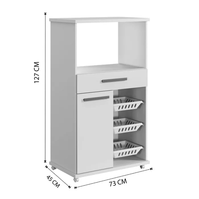 Fruteira Fortaleza Master + (Cod.801 -3un) - Arte Moveis | ELETRO KIT (2)
