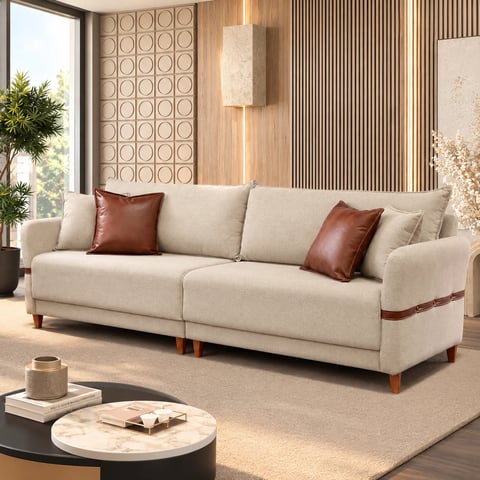 Sofá Lufer Living Canela 3067 | ELETRO KIT