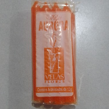 VELA AURORA LARANJA | Evidenci distribuidora