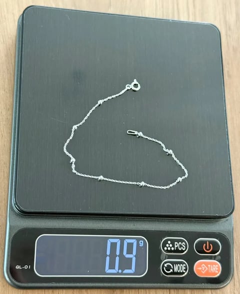 L4-27 PULSEIRA CARTIER C/BOLA 18,5CM | Everest Jóias