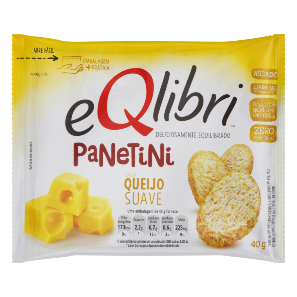 PANETINI QUEIJO SUAVE 62X40G | PEP Distribuidora