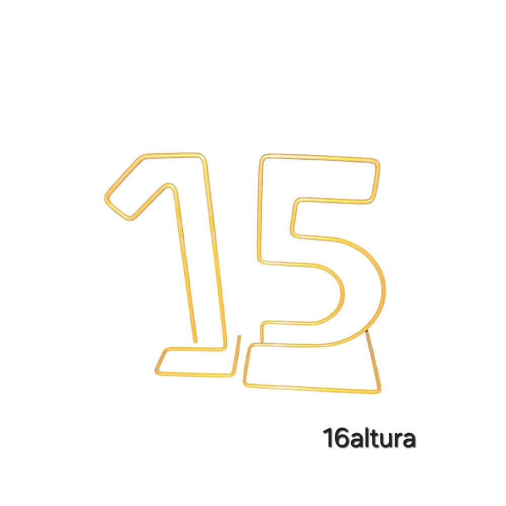 NUMERO 15 ARAMADO | ART'S FERRO