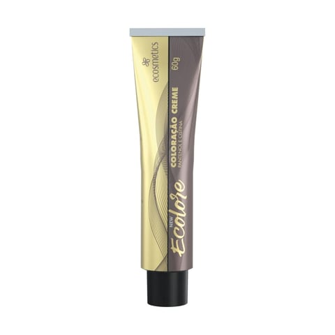 COLORACAO PERMANENTE NEW E-COLORE 60g - N 7.1 - LOURO MEDIO ACINZENTADO Lote: C064964 Fab: 06/11/2025 Val: 31/10/2028 | Horizont Distribuidora