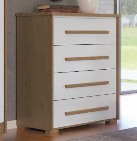 Cômoda Rimo Angra com 4 Gavetas | ELETRO KIT