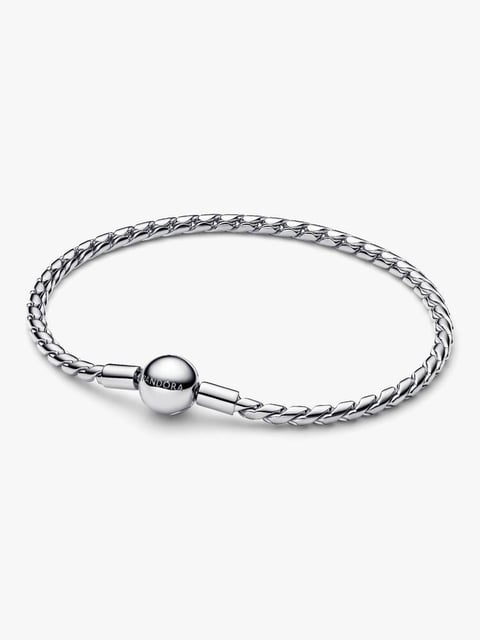Pulseira Corrente Texturizada e Fecho Esférico | Like Joias e Acessórios