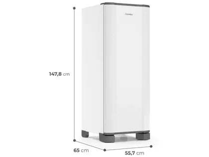 Geladeira Esmaltec 245L Cycle Defrost Inverter ROC31 Pro | Decoralar móveis e eletrodomésticos (2)
