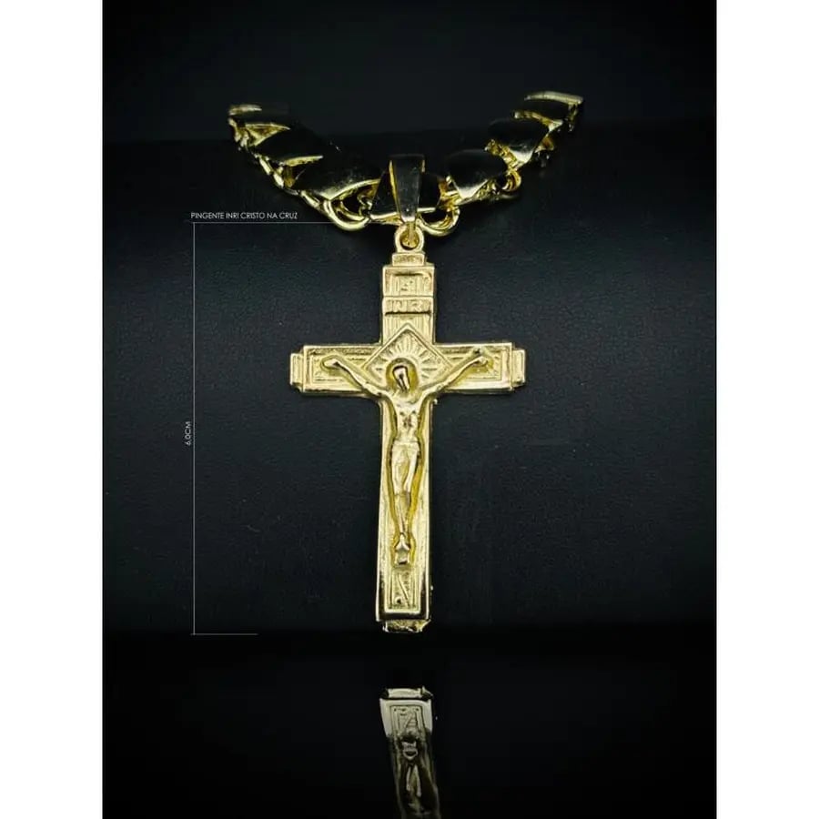 PINGENTE HINRI CRISTO NA CRUZ | Everest Jóias (2)